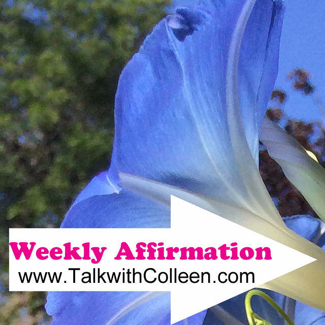 Weekly Affirmation – Trusting You Intuition