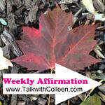 Weekly Affirmation – Permission to Rest