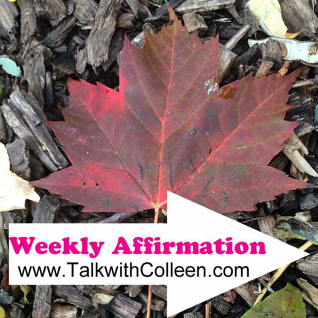 Weekly Affirmation – Permission to Rest