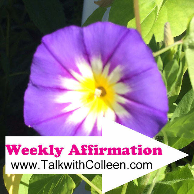 Weekly Affirmation – Forgiveness