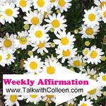 Weekly Affirmation – Overflowing with Joy
