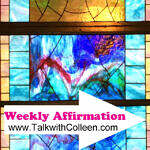 Weekly Affirmation – Rise above negative thinking