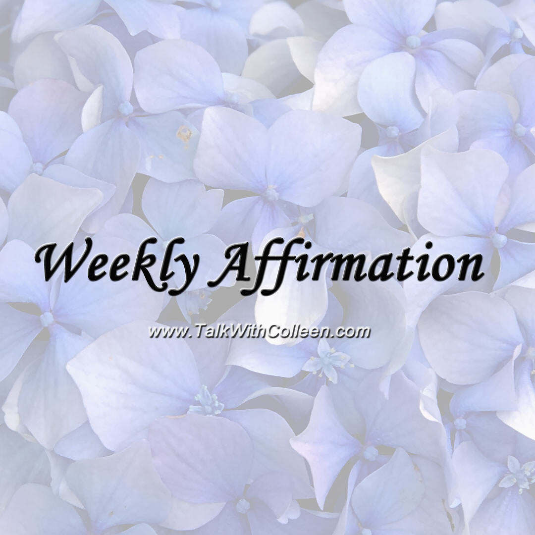 Weekly Affirmation – Balance