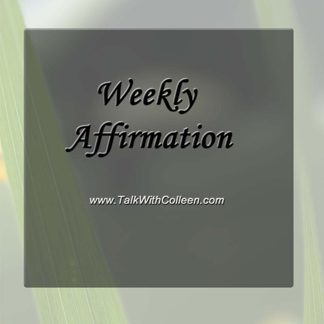 Weekly Affirmation – Building Goals