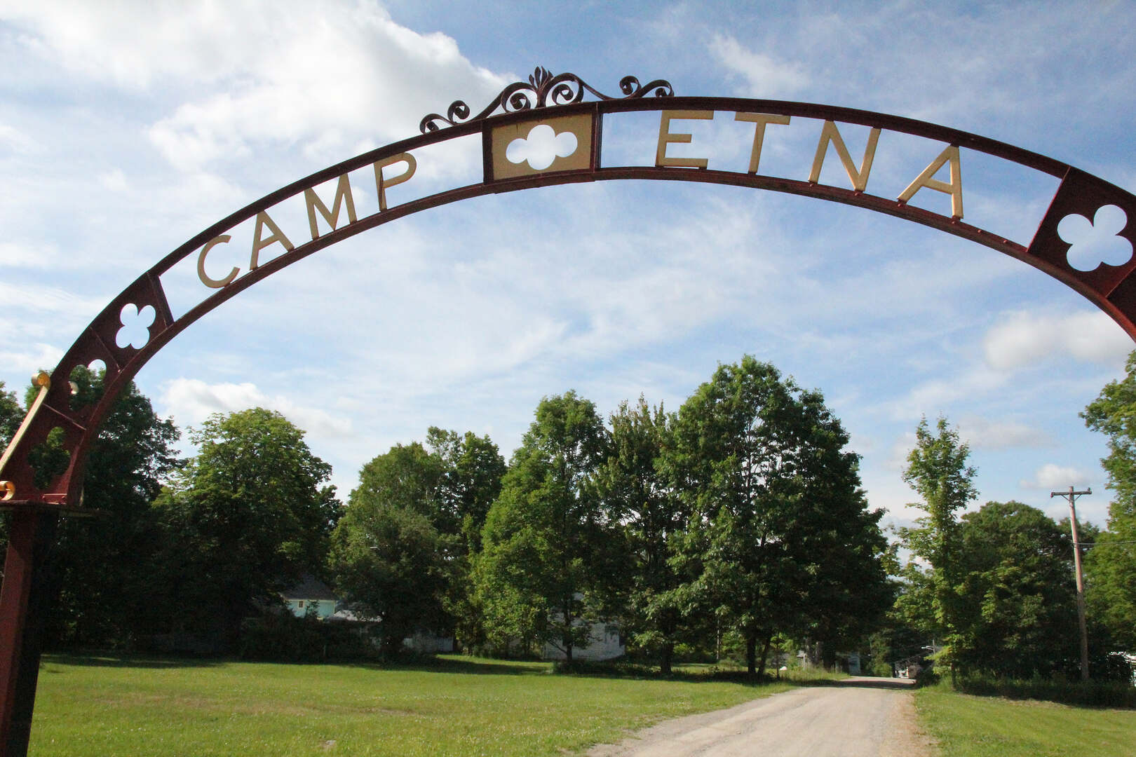 Camp Etna Main Gate