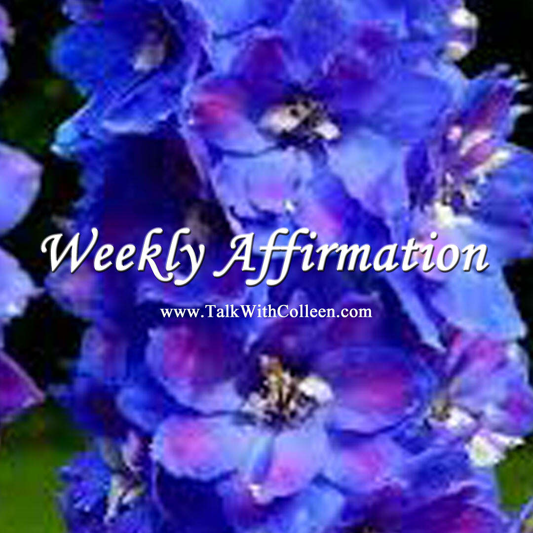 Weekly Affirmation – Source of Inspiration