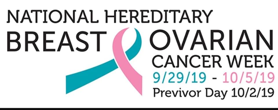 National hereditary Breast and Ovarian Cancer Week