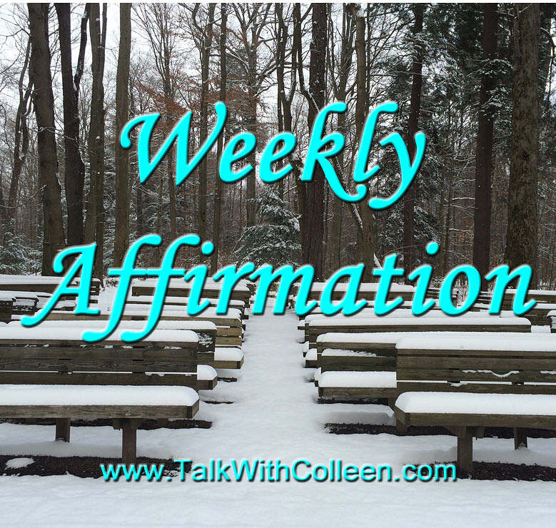 Weekly Affirmation – Finding Balance in Life