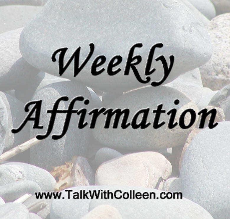 Weekly Affirmation – Inspiration