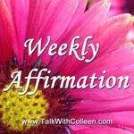 Weekly Affirmation – Dealing With Nerves