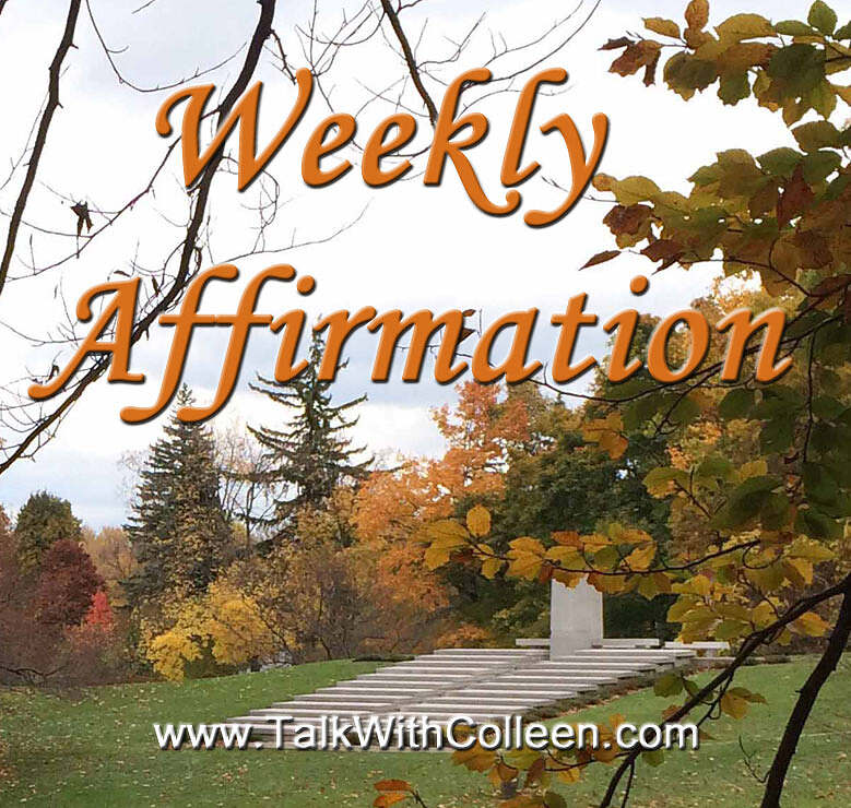 Weekly Affirmation – The power of gratitude