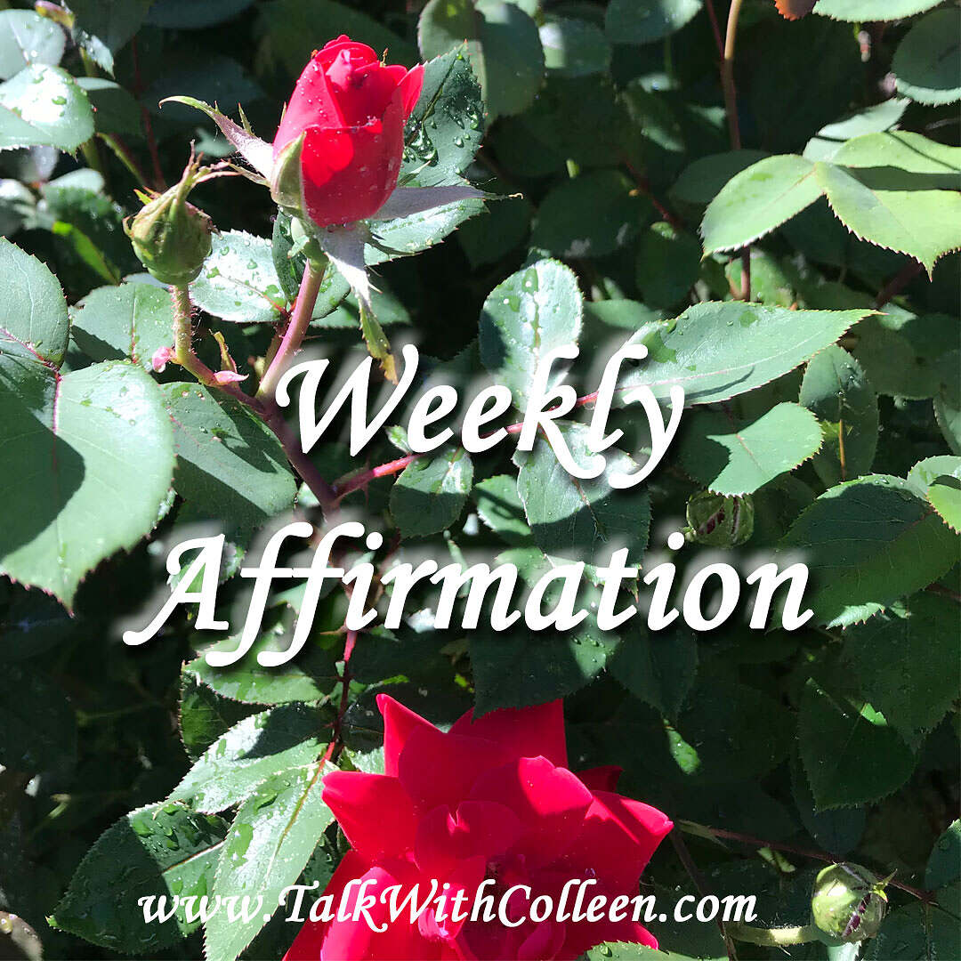 Weekly Affirmation – Controlling Thoughts