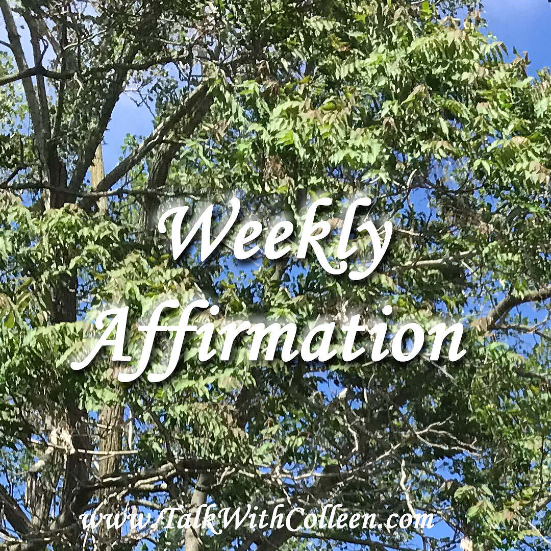 Weekly Affirmation – Push Through the Fear