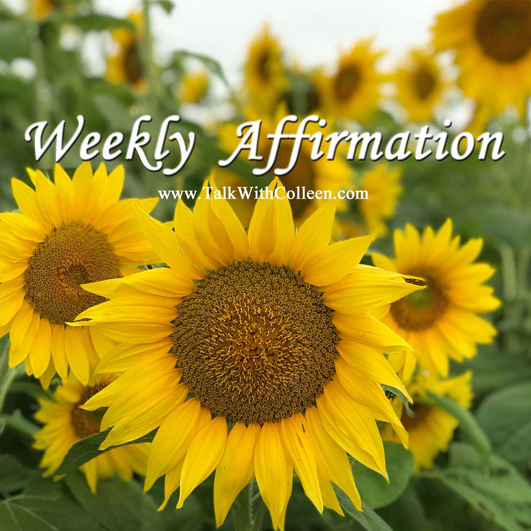 Weekly Affirmation – My Higher Good