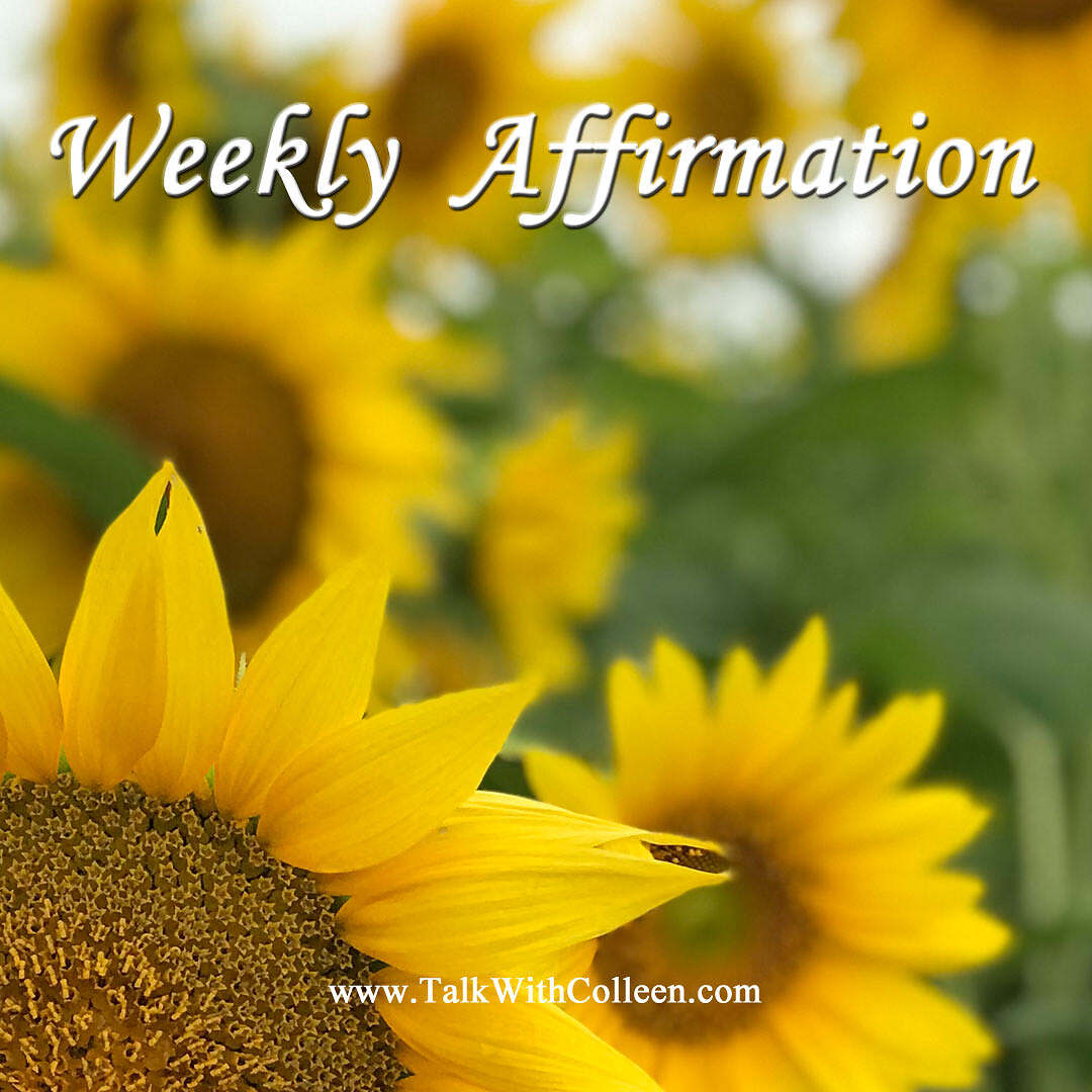 Weekly Affirmation – Joy