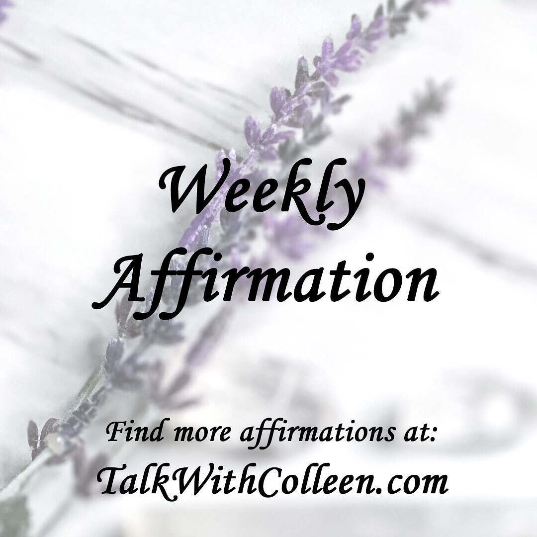 Affirmation for the week – Alone Time