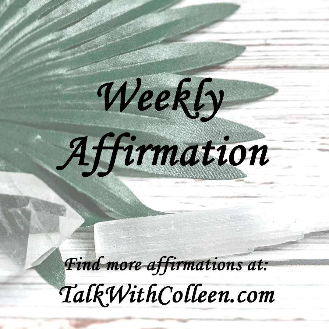 Weekly Affirmation – Dealing with Guilt