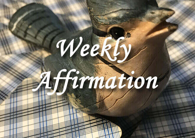 Affirmation – Nourish and Support