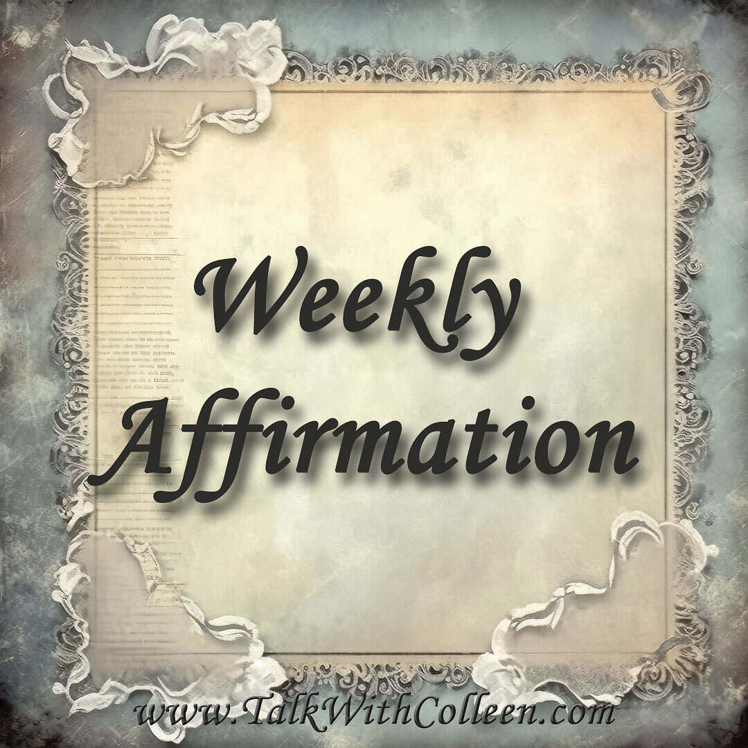 Weekly Affirmation: Releasing Self-Doubt