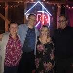 Photo of Colleen & George Irwin with Gretchen Peters and Barry Walsh