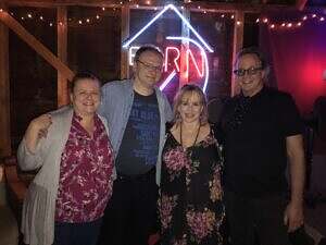 Photo of Colleen & George Irwin with Gretchen Peters and Barry Walsh