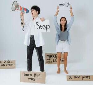 speaking out