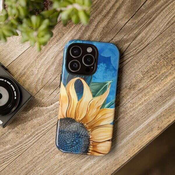 Sunflower Phone Case - Floral Design for Optimists - Image 10