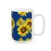 Sunflower Bliss Ceramic Mug – 11oz & 15oz – Brighten Every Sip - Image 12