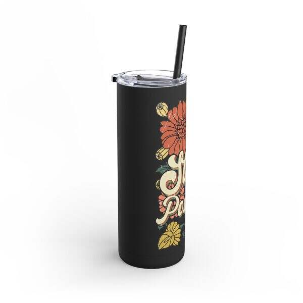 Skinny Matte Tumbler – Inspiring Drinkware for Your Daily Journey - Image 2