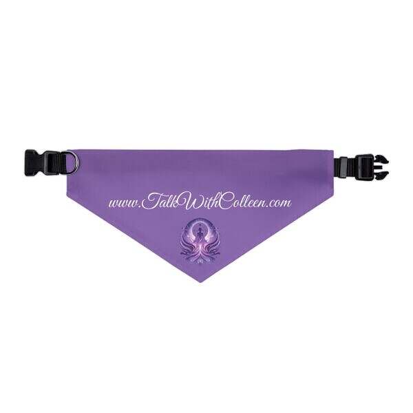 Cool Pet Bandana Collar with Spiritual Design - Perfect for Dog Lovers - Image 9
