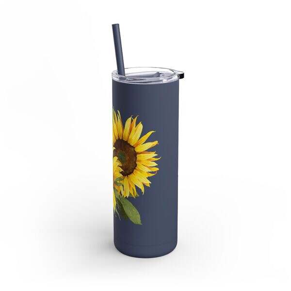 Skinny Matte Tumbler – Inspiring Drinkware for Your Daily Journey - Image 22