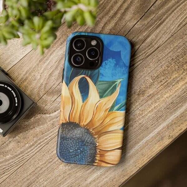 Sunflower Phone Case - Floral Design for Optimists - Image 22