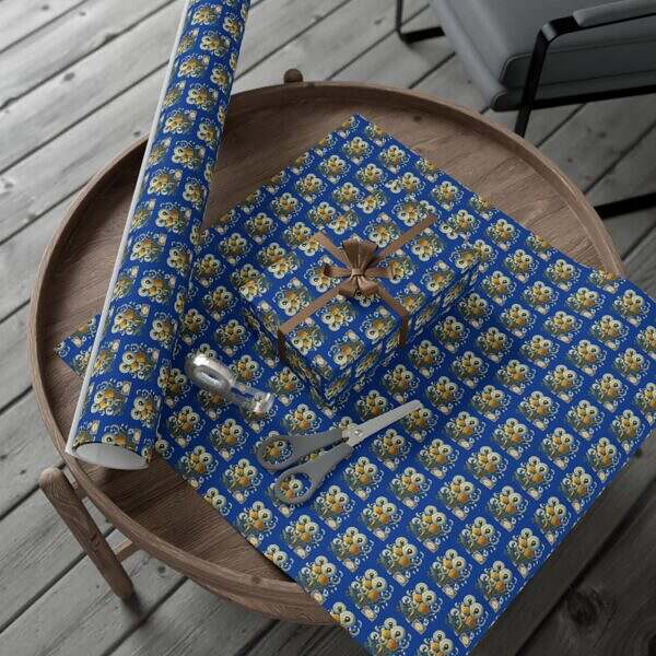 Midnight Wishes Dandelion Gift Wrap