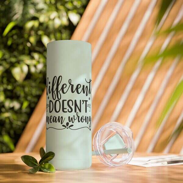 Skinny Matte Tumbler – Inspiring Drinkware for Your Daily Journey - Image 15