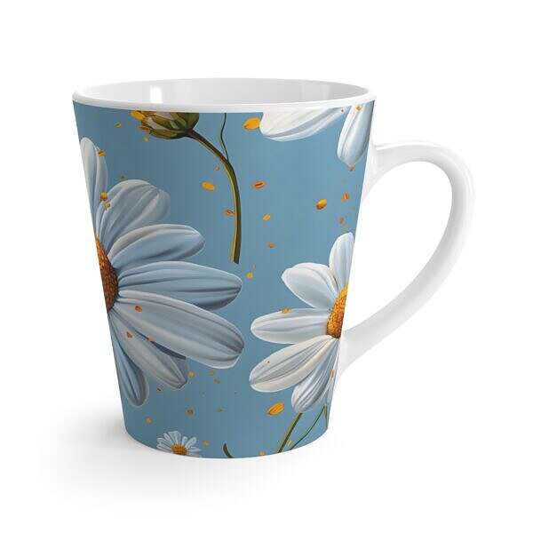 Sunny Daisy Latte Mug – Perfect Gift for Flower Lovers & Spring Celebrations - Image 3