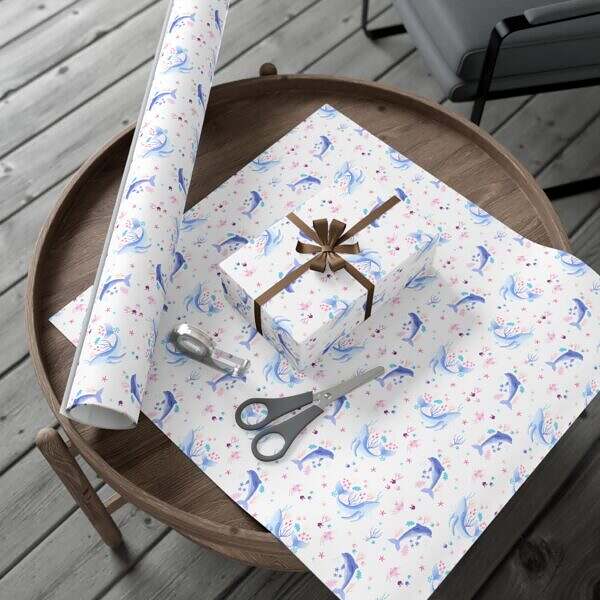 Playful Ocean Wrapping Paper - Image 11
