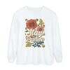 Stay Positive Long Sleeve T-Shirt - Unisex Floral Design for Mindfulness