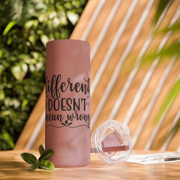 Skinny Matte Tumbler – Inspiring Drinkware for Your Daily Journey - Image 8