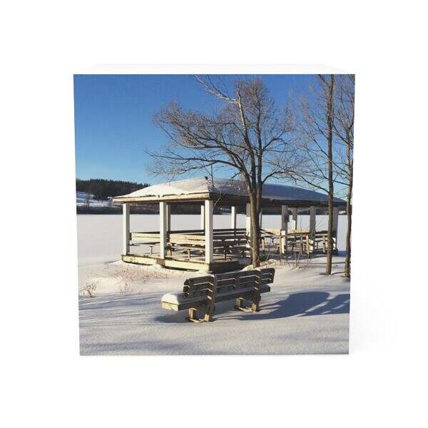 Lily Dale Boathouse Note Cube - Perfect for Home Office & Spirituality Enthusiasts - Image 2