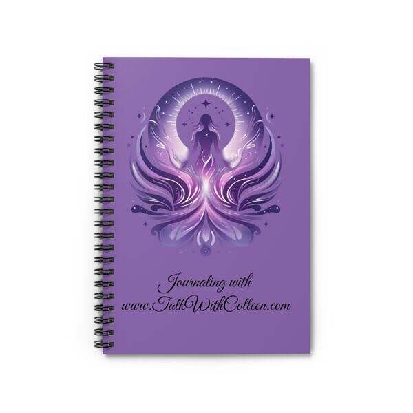 Jouranling with Talk With Colleen Spiral Notebook
