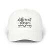 Different Doesn't Mean Wrong Dad Cap - Classic Adjustable Hat for Positive Vibes - Image 5