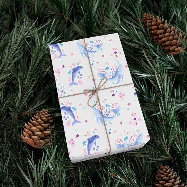 Playful Ocean Wrapping Paper - Image 12