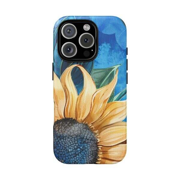 Sunflower Phone Case - Floral Design for Optimists - Image 11