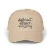 Different Doesn't Mean Wrong Dad Cap - Classic Adjustable Hat for Positive Vibes - Image 9