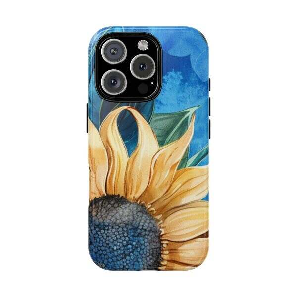Sunflower Phone Case - Floral Design for Optimists - Image 7