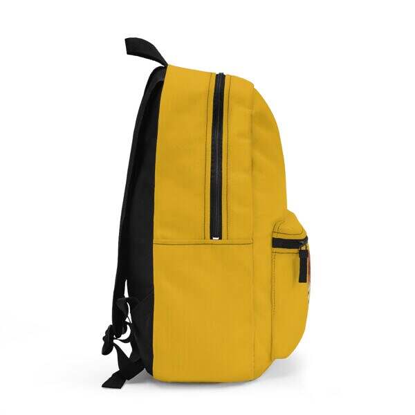 Yellow Backpack for Spiritual Journeys - Image 2