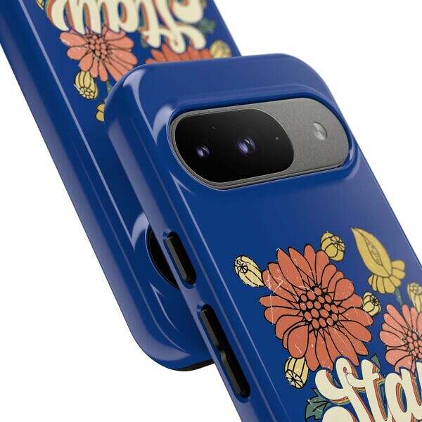 Stay Positive Phone Case - Floral Design for Optimists - Image 12