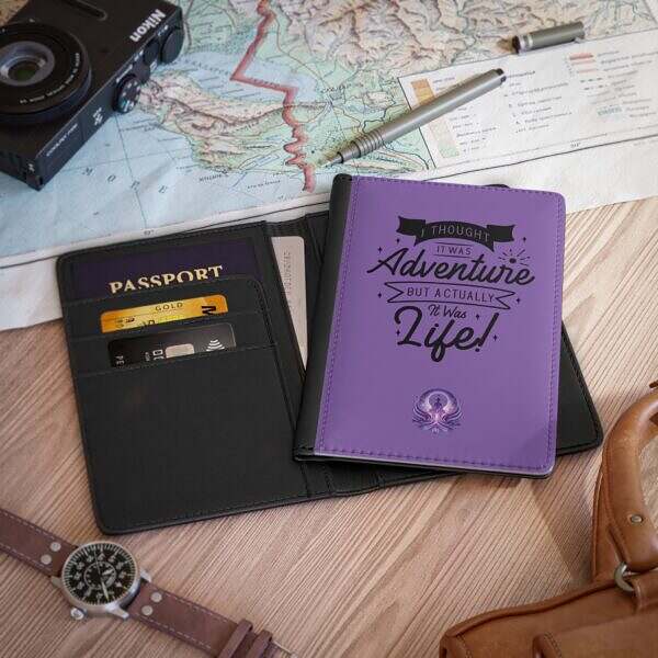 Adventure Passport Cover – A Wanderlust Essential for Every Journey
