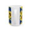 Sunflower Bliss Ceramic Mug – 11oz & 15oz – Brighten Every Sip - Image 10