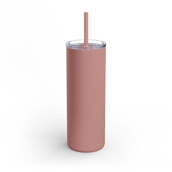 Skinny Matte Tumbler – Inspiring Drinkware for Your Daily Journey - Image 4